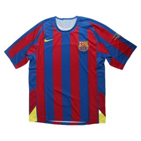 Maillot Foot Barcelone 2005-06 Retro Domicile